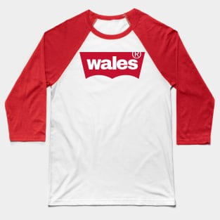 Wales batwing Baseball T-Shirt